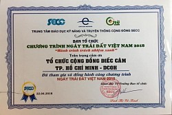 ĐOÀN BIỂU DIỄN TPHCM ĐÃ ĐẠT ĐƯỢC SECC TRAO.