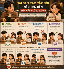 TẠI SAO CẶP ĐÔI NÊN CHIA TIỀN MỘT CÁCH CÔNG BẰNG?
